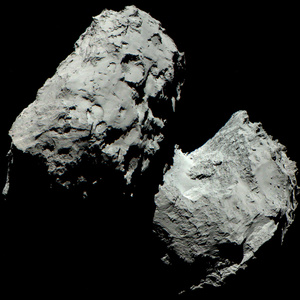 Rosetta Captures Comet 67P in True Color